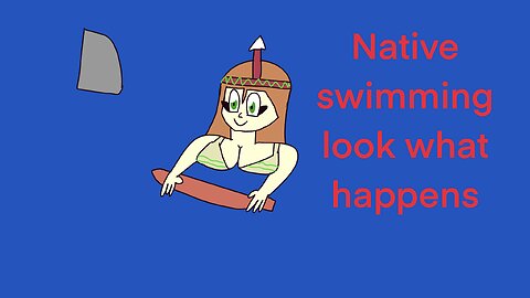 Native swims beautifully until…..