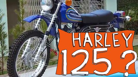 Harley Davidson de 125cc?