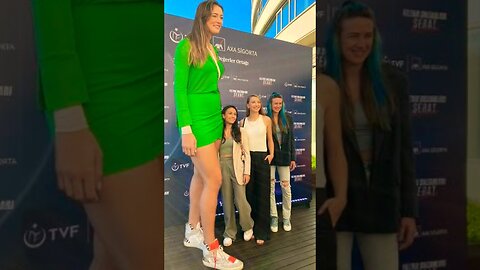 Zehra Gunes height status #viral #zehragüneş #height #status #sports #volleyball #player