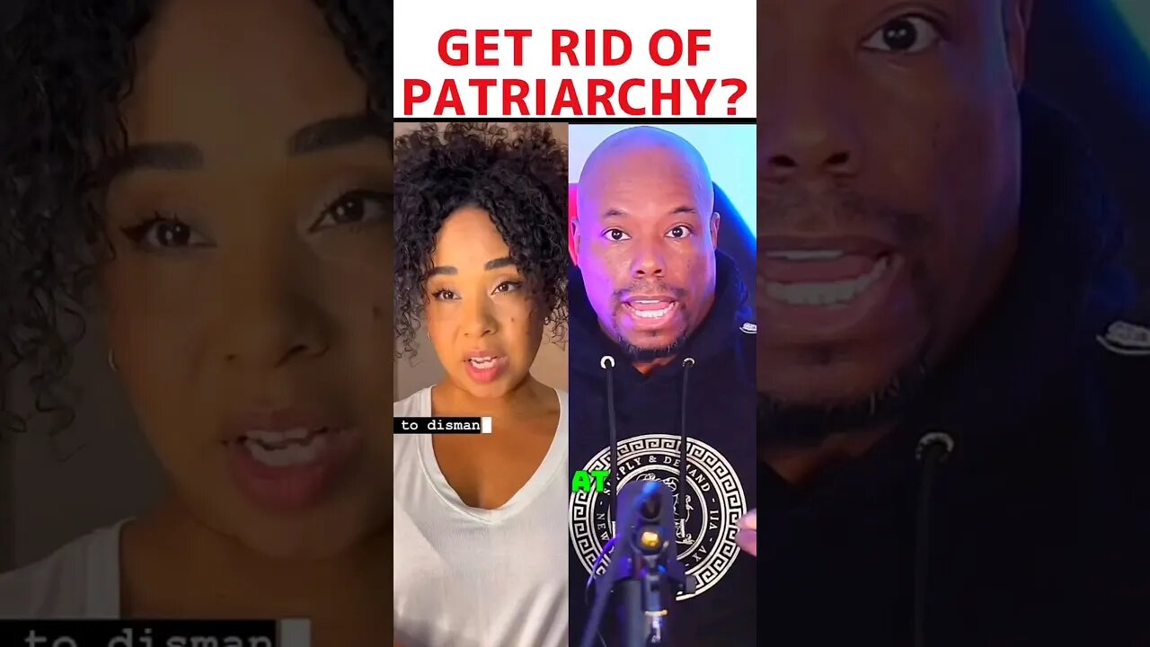 🔴 Woman Says This About Patriarchy 😱😱😱 And Replace It With Feminism????