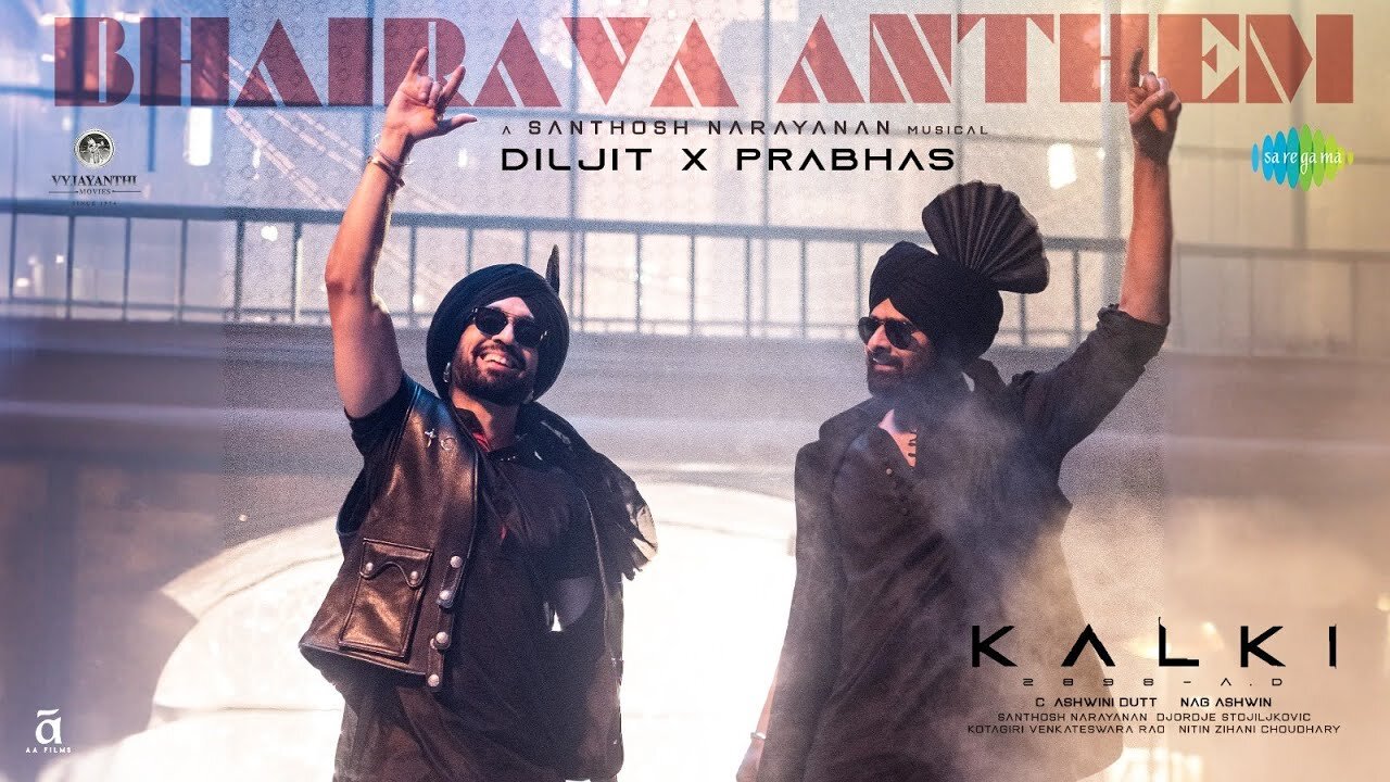 Bhairava Anthem | Kalki 2898 AD | Diljit Dosanjh | Prabhas | Santhosh Narayanan | Kumaar