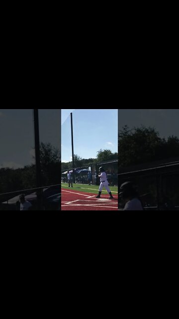 What a fastpitch swing at a 8U Coach pitch looks like!!!!