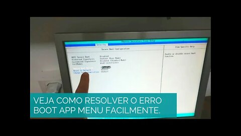 ERRO BOOT APP MENU. RESOLVIDO!