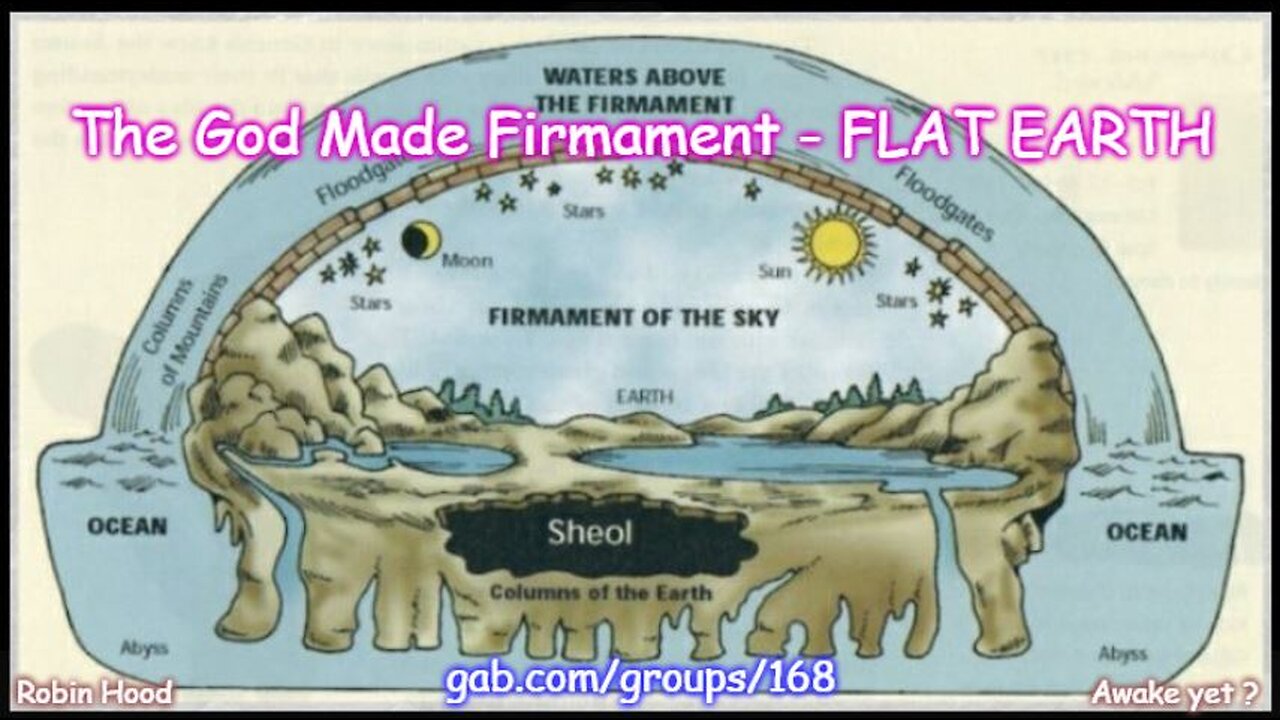 The God Made Firmament - FLAT EARTH