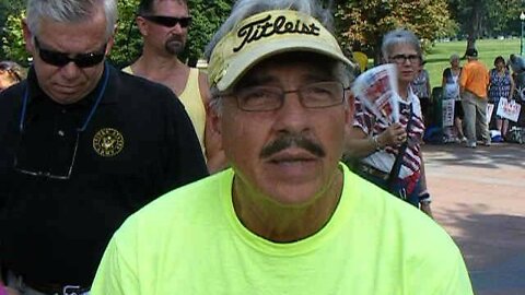 Ron from North Carolina at the Exempt America Rally