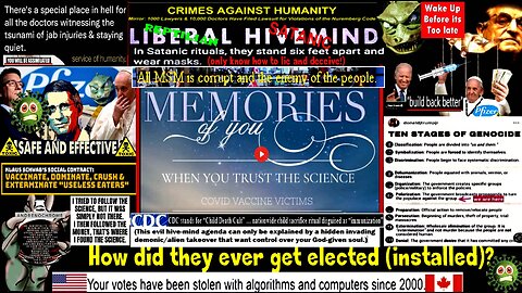Memories Of You - When You Trust The Science 💉☠️ (Related links in description)