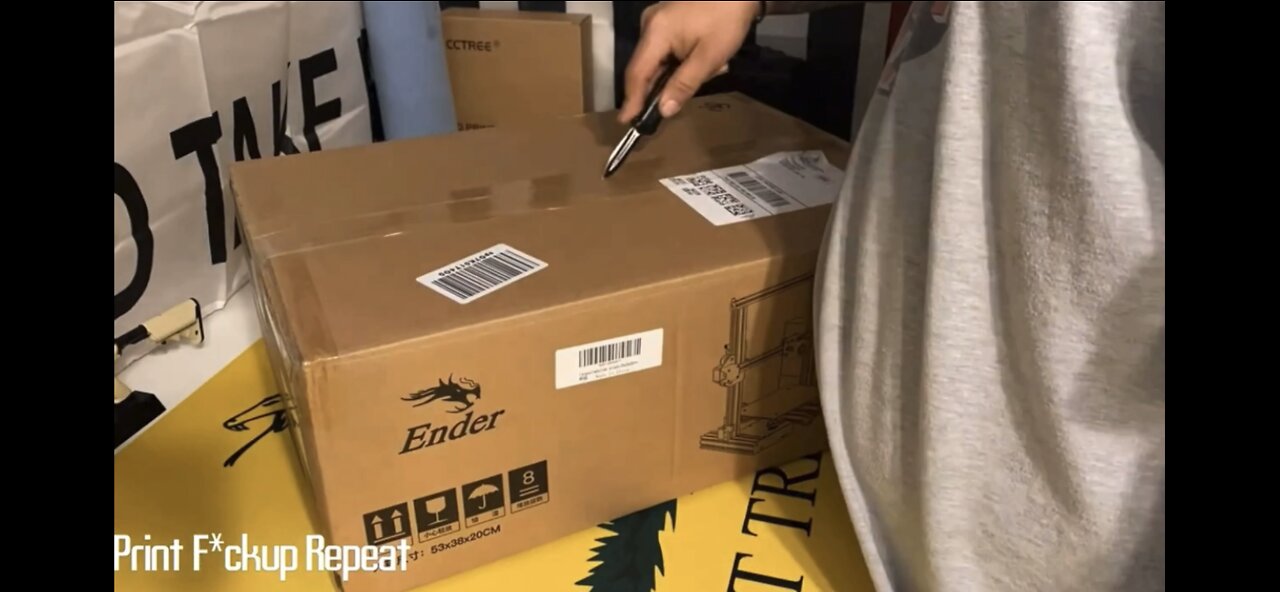 Ender3 unboxing