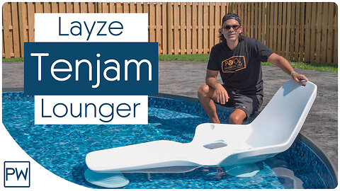 Tanning Ledge Pool Lounge Chair From Tenjam | Pool Warehouse