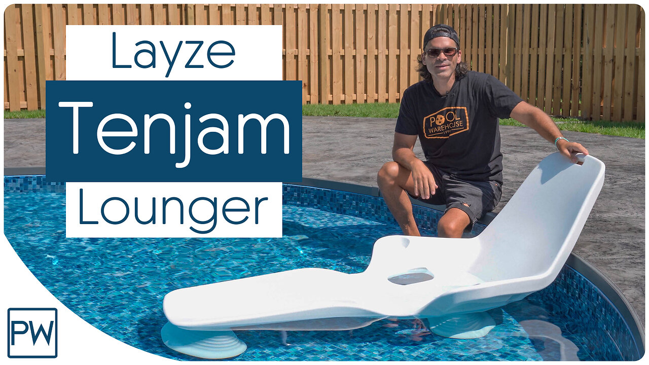 Tanning Ledge Pool Lounge Chair From Tenjam | Pool Warehouse