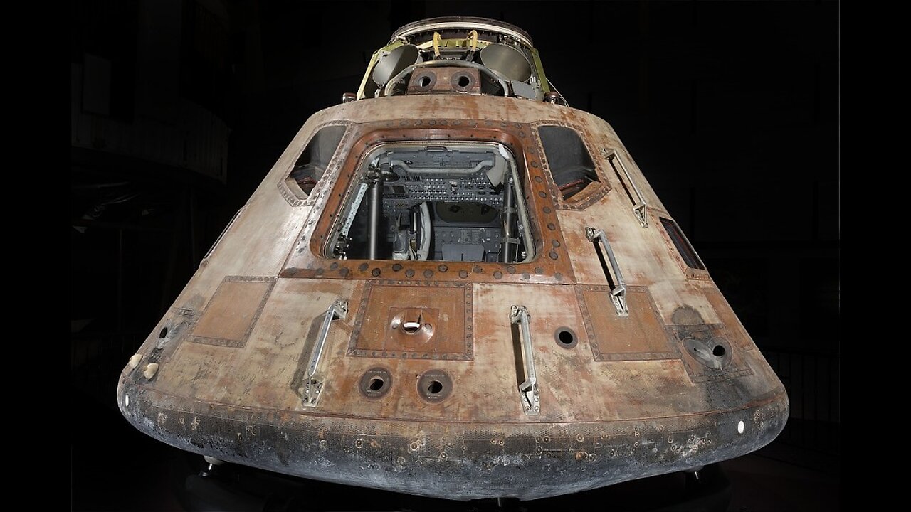 Adam Savage Checks Out the Apollo 11 Command Module!