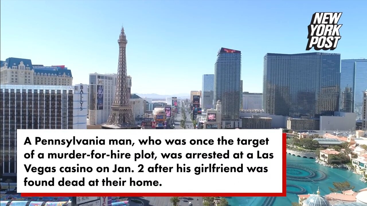 PA man once target of murder-for-hire plot busted in Vegas after wife found dead at home