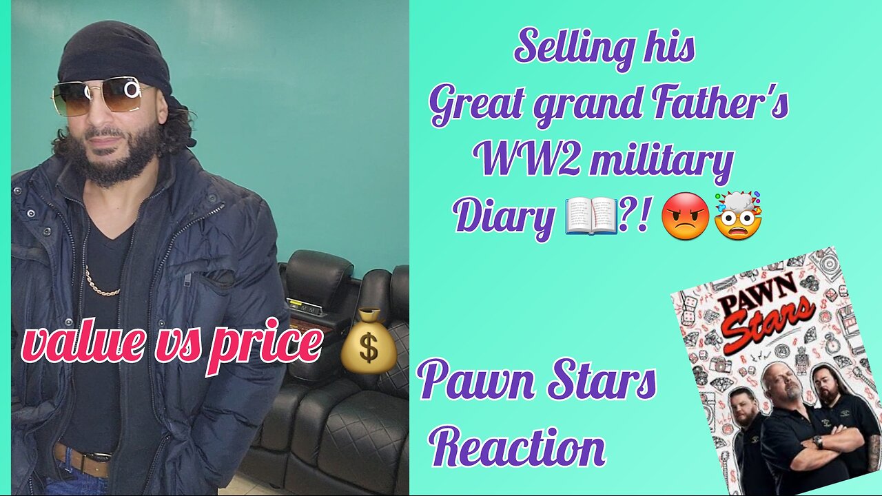 Price vs value man tries to sell ww2 grandfather's diary my reaction