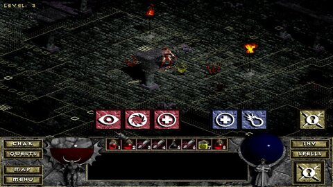 Diablo 1 + Hellfire Expansion - Rogue Playthrough - Part 3: The Cowardly Goat