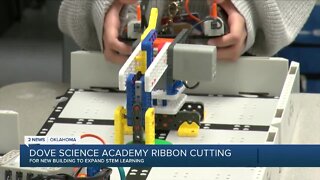 Dove Science Academy in Tulsa celebrates opening of new school site