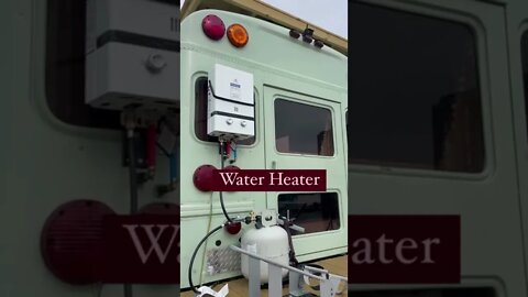 Eccotemp EL7 Portable Water Heater Install On Adorable Skoolie #Shorts