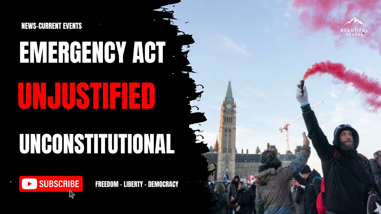 Emergency Act Unconstitutional