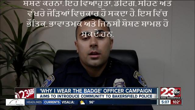 Bakersfield Police Department creates weekly video series to feature officers