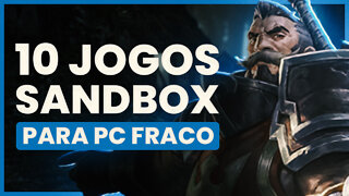 Jogos sandbox para PC fraco: Os 10 melhores 👑 (Grátis, 2D e online)