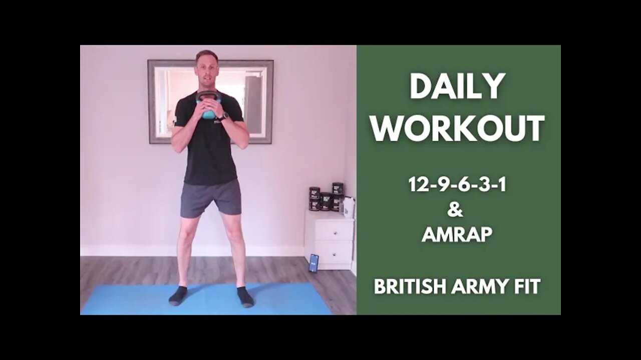 Military Daily KETTLEBELL WORKOUT | BRITISH ARMY FITNESS