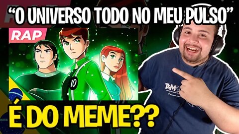 REACT Rap do Ben 10 (Força Alienígena) - UNIVERSO NO MEU PULSO | IRON MASTER