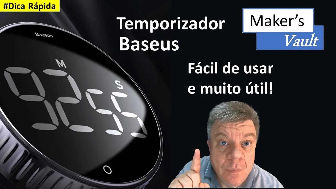 #Dica Rápida Temporizador Baseus: Muito útil e fácil de usar