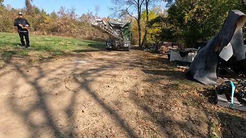 TRAIL RESURFACING WITH CRUSHER RUN (18•10•2023)