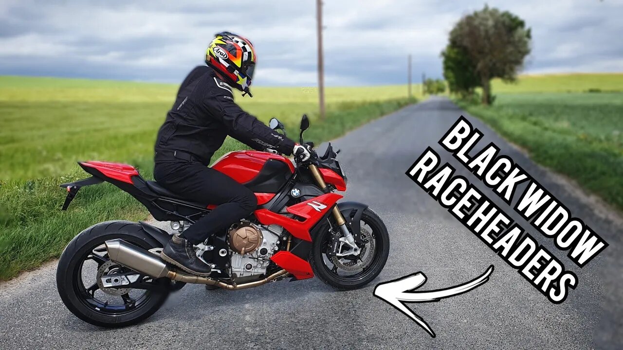 Race Exhaust vs Standard Exhaust: Hear the difference on 2022 BMW S1000R Sport