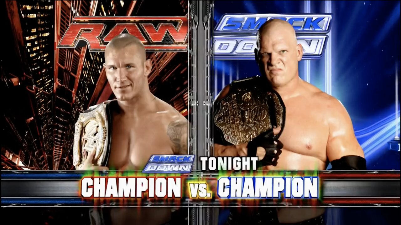 Randy Orton vs Kane - Champion vs Champion (Full Match)