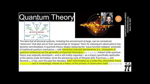 ActInf Livestream #040.0 ~ "A free energy principle for generic quantum systems"