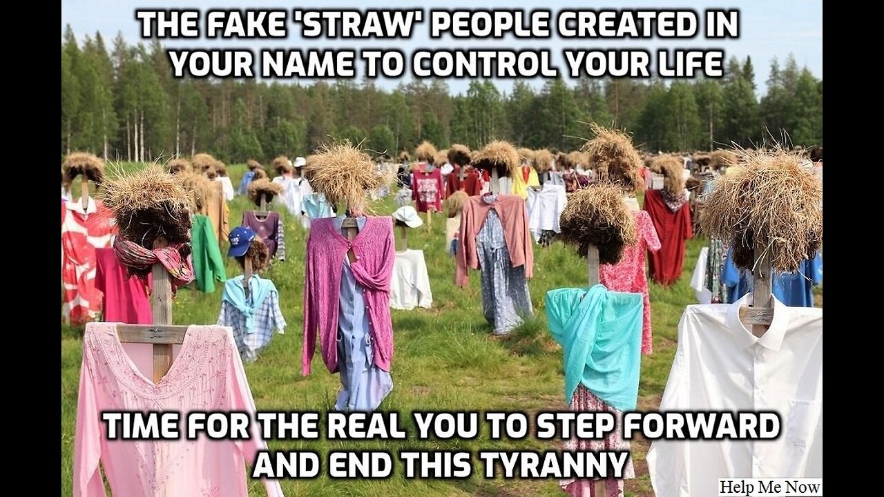 Meet Your Strawman ? Your Birth Certificate Is Worth Millions ? Swindled by U.S.A.