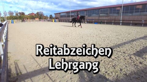 Reitabzeichenlehrgang auf der EQUITANAS Reitanlage in Zeitz