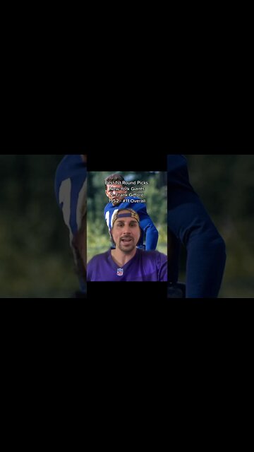 FRANK GIFFORD BEST DRAFT PICK EVER #shorts