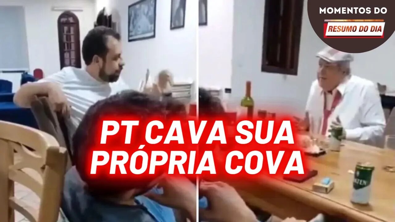 Cavando sua própria cova, PT decide apoiar Boulos em São Paulo | Momentos do Resumo do Dia