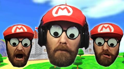 Gamer Rage and Googly Eyes! - Super Mario 64 Highlights