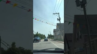 Driving Through O'leary Prince Edward Island Canada