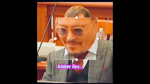 Watch Johnny Depp smile EVERY TIME Amber lied in court