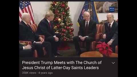 2017 Trump meets with The Church of Jesus Christ of Latter-Day Saints Leaders