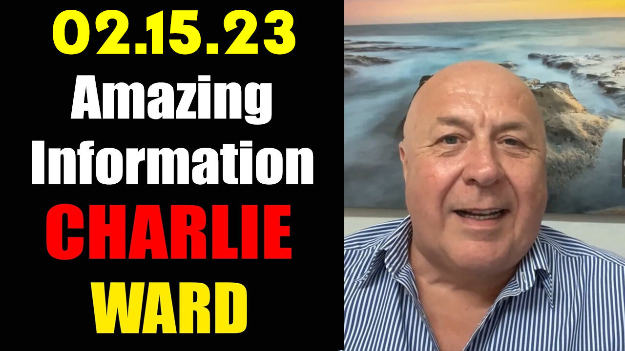 Charlie Ward - Thank Amazing Information 2.15.23..