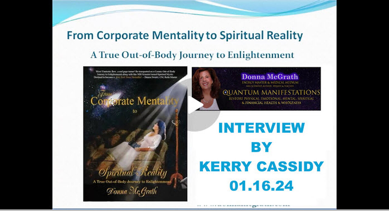 DONNA MCGRATH: HEALER: SEAN DAVID MORTON HEALING AND WALK THE WALK