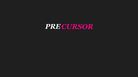 PRECURSOR - The Mark of The Beast is Upon Us