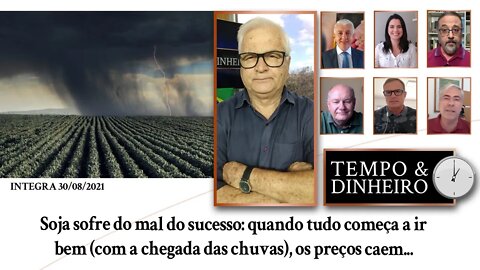 Soja sofre do mal do sucesso: quando tudo começa a ir bem (com a chegada das chuvas), os preços caem