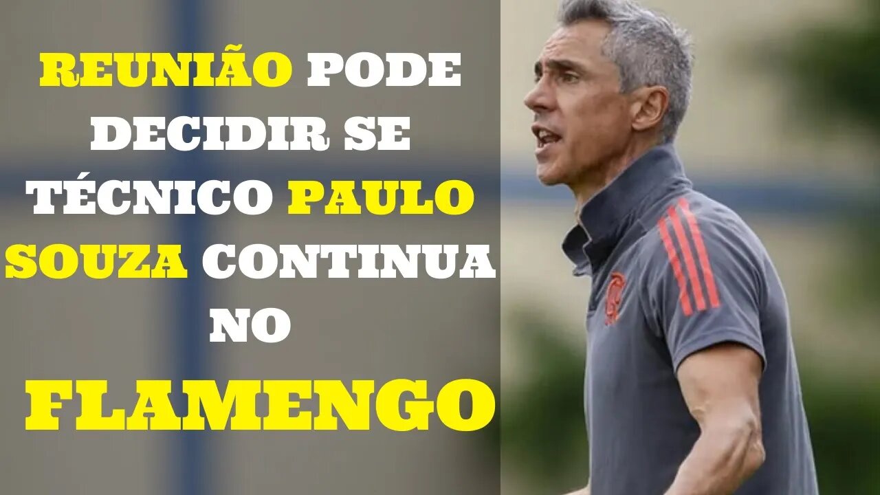 BOMBA! REUNIÃO PODE DECIDIR SOBRE TÉCNICO PAULO SOUSA APÓS EMPATE CONTRA O CEARÁ 2X2 | É TRETA!!!
