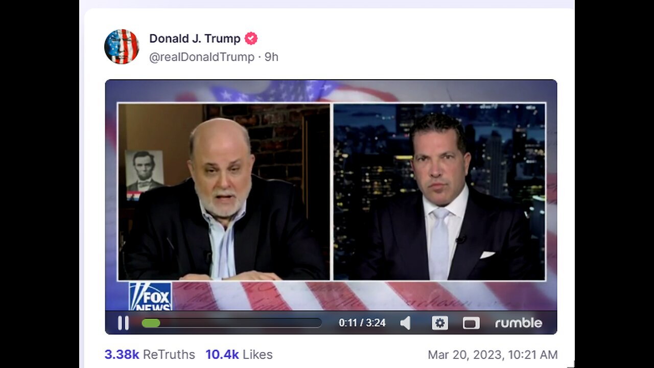 DJT TS post Mar 20, 2023, 1021 AM