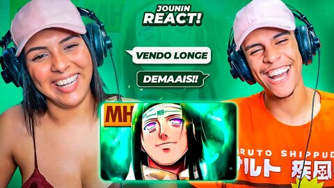 Tipo Neji ☯ (Naruto) | Style Trap | Prod. Sidney Scaccio | MHRAP | [React Rap Nerd] 🔥