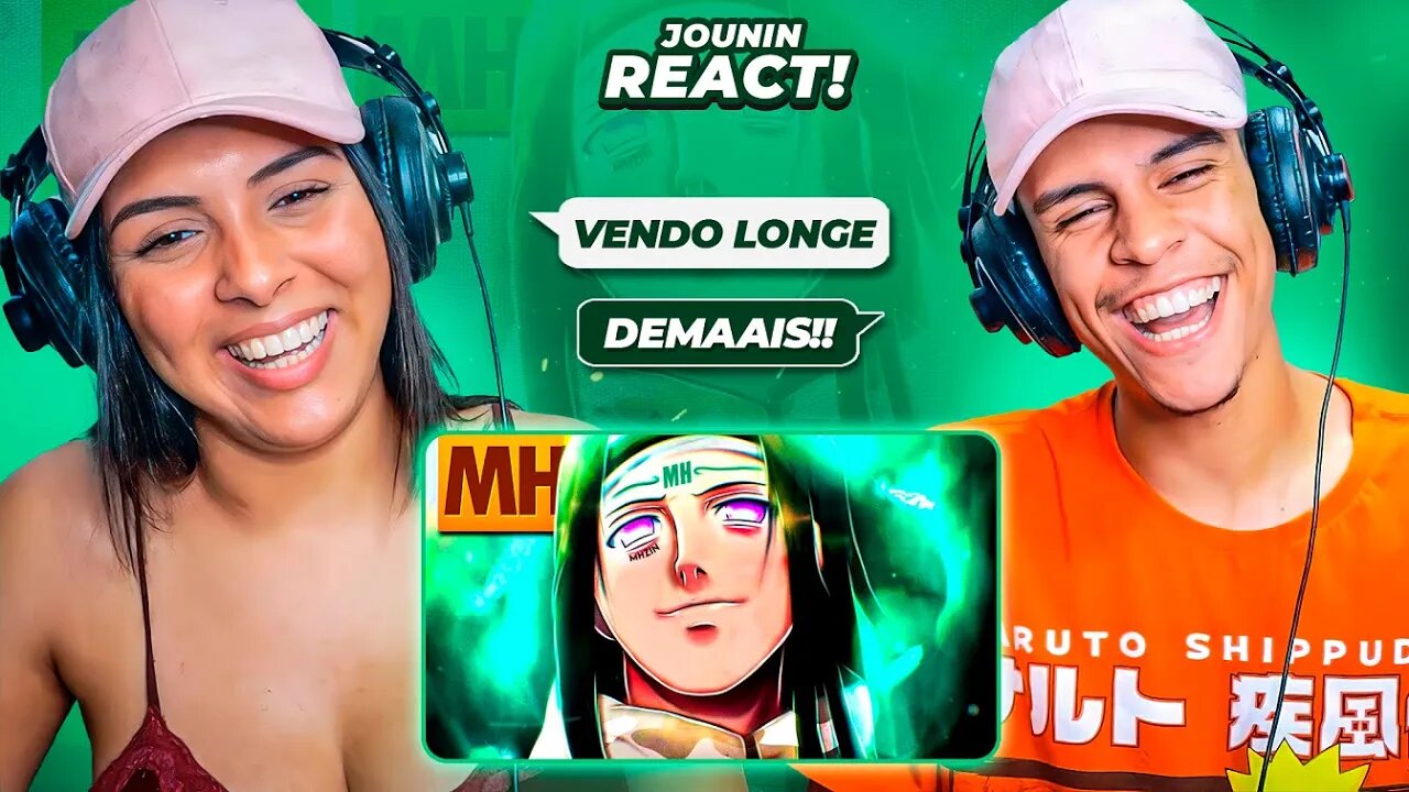 Tipo Neji ☯ (Naruto) | Style Trap | Prod. Sidney Scaccio | MHRAP | [React Rap Nerd] 🔥