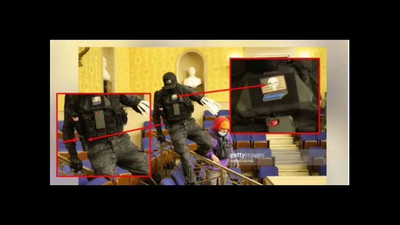 Protesters were let in to Capitol by Police.