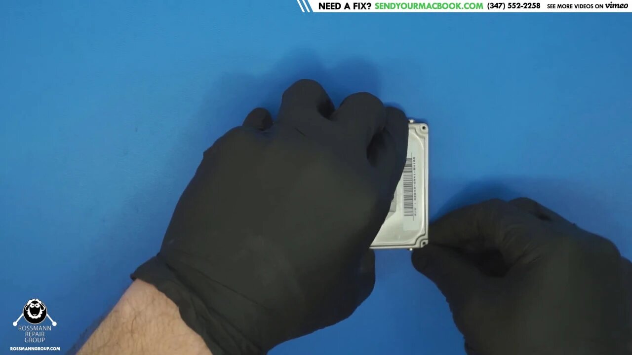Steve's green light reveals failed data recovery attempt