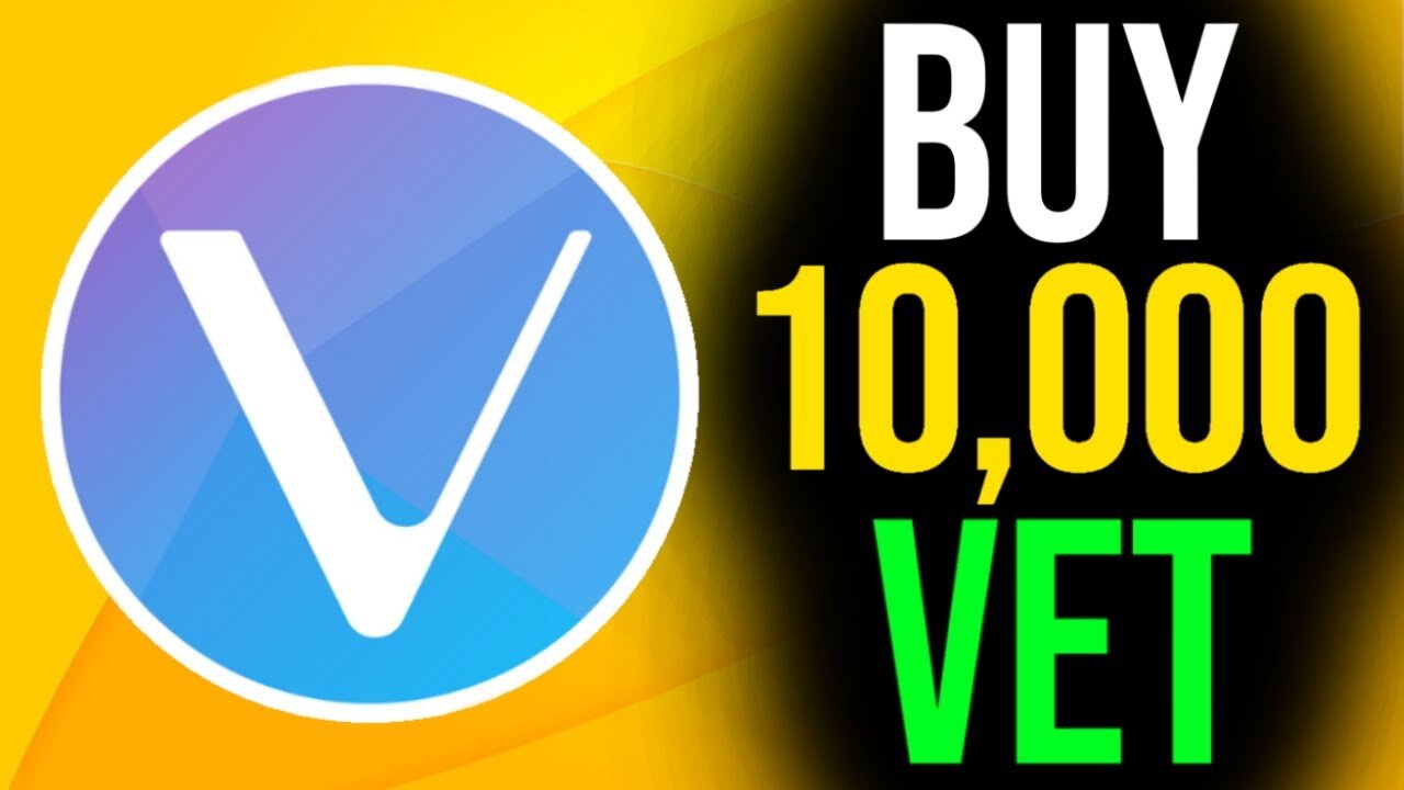 Why You Should Own At Least 10,000 VeChain Tokens - VET VeChain Cyptocurrency