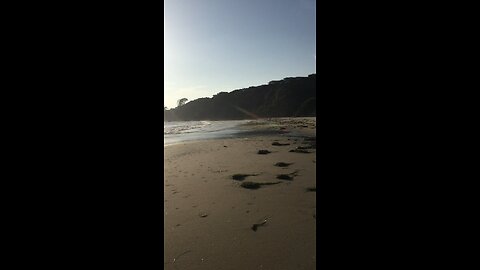 Quick walk at the beach