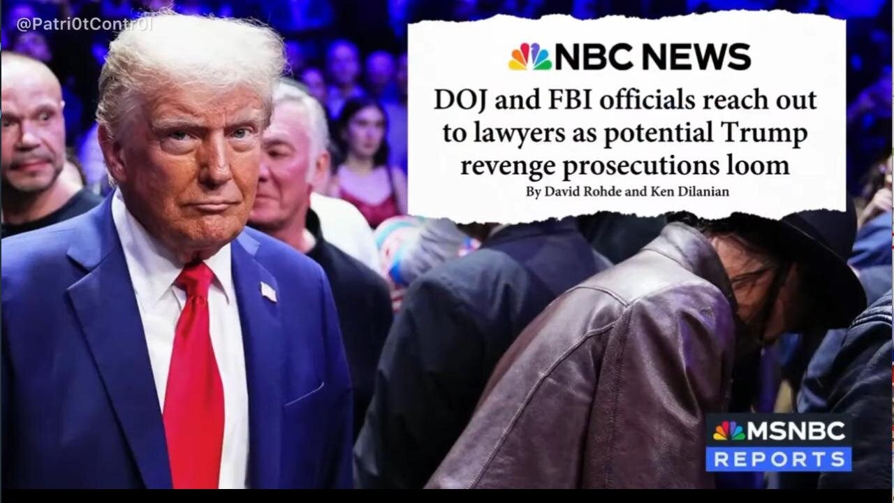 Smells like PANIC in DC. 👀 DOJ & FBI Lawyering Up - Bracing for Prosecutions in Trump 2nd term